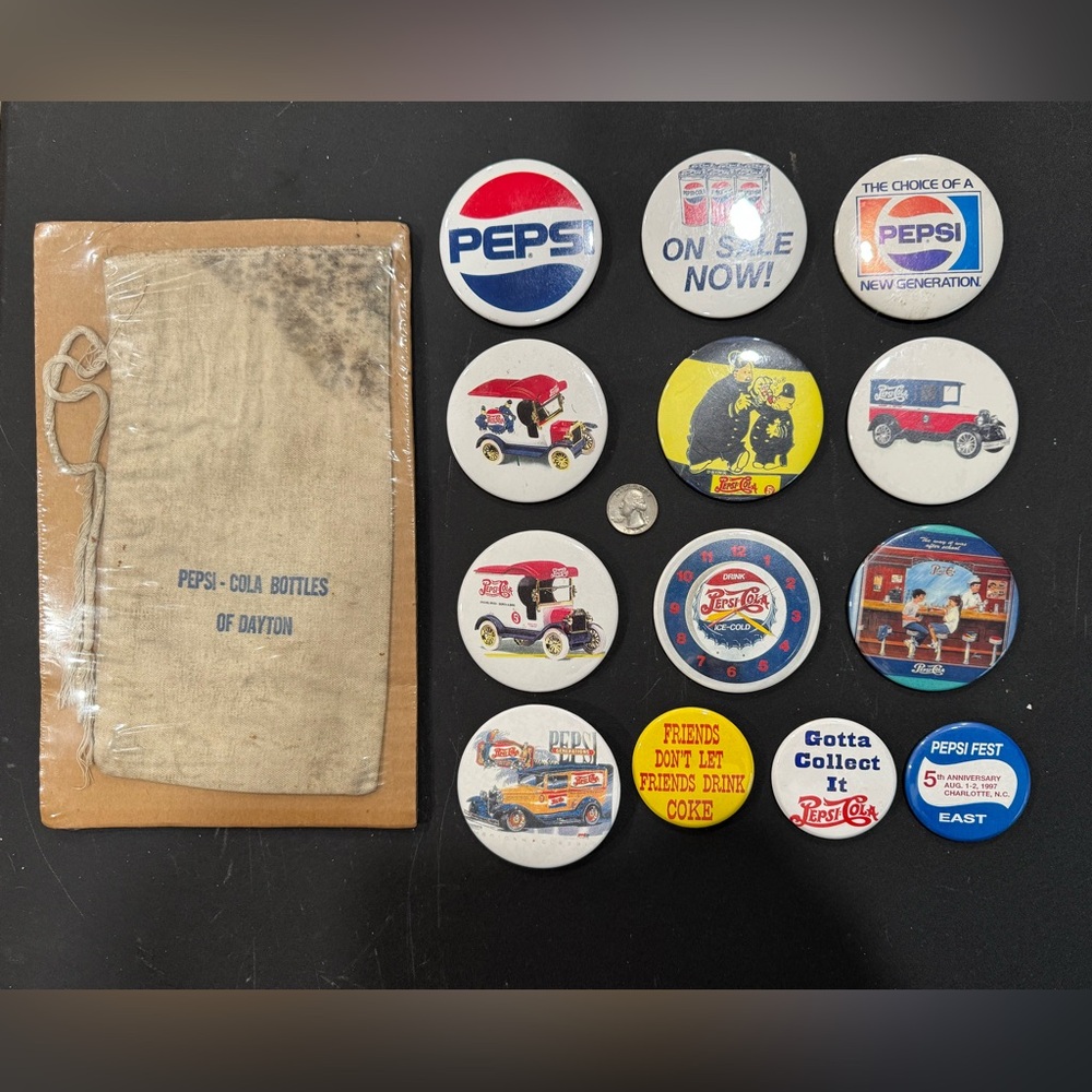 Lot of Pepsi Cola Memorabilia